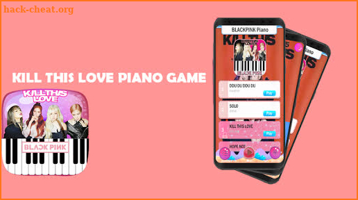 Blackpink Kill This Love Piano Game screenshot