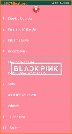 Blackpink Songs Offline Plus Lyric screenshot