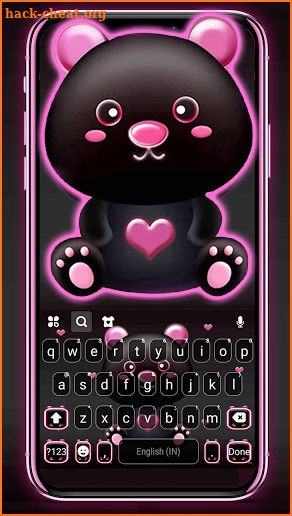 Blackpink Teddy Keyboard Background screenshot