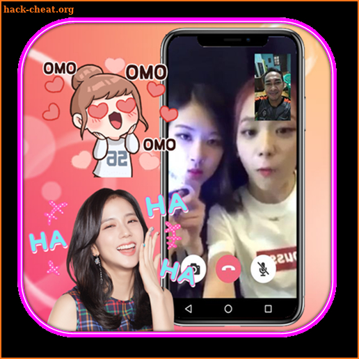 BlackPink VideoCall Simulation screenshot