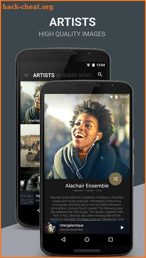 BlackPlayer Music Player screenshot