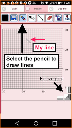 Blackwork Embroidery Pattern Creator screenshot