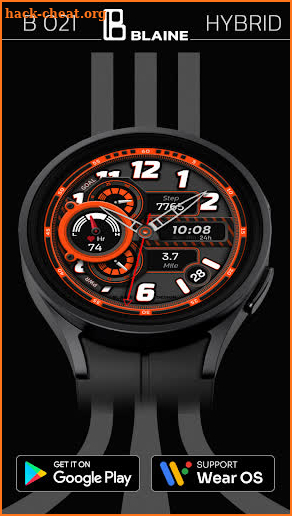 Blaine 021 Hybrid Watch Face screenshot