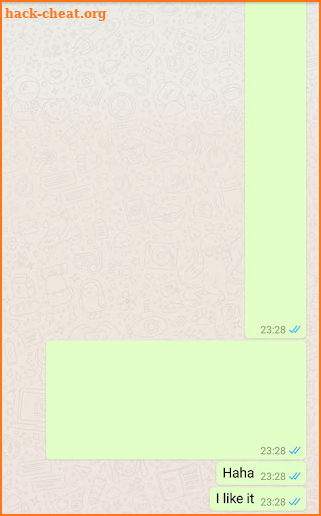 Blank Message for WhatsApp: WhatsBlank screenshot