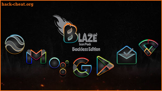 Blaze Backless Icon Pack screenshot