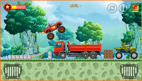 Blaze Monster Truck Machine Challenge screenshot