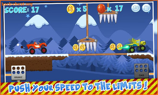 Blaze mountain climb screenshot