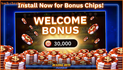 Blazing Bets Blackjack - Free Blackjack Games screenshot