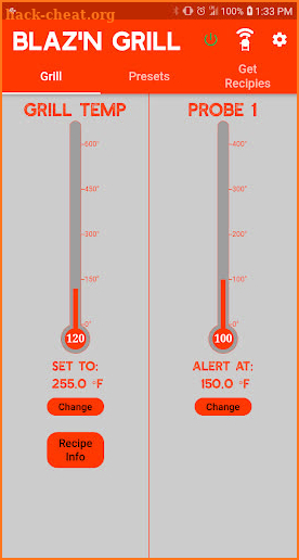 Blaz'n Grill Works Grill App screenshot