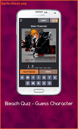 Bleach Quiz - Guess Character screenshot