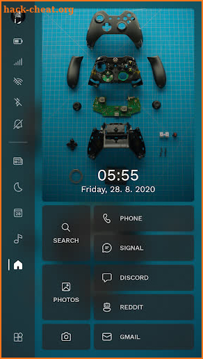 Bleeding Edge X (Fluent KLWP) screenshot