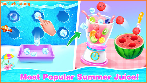 Blendy Juicy Simulation - Kids Summer Drinks screenshot