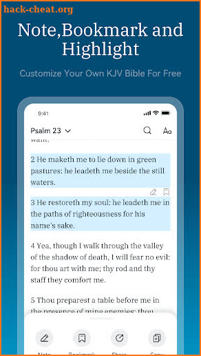 Blessed-KJV Bible Verses screenshot