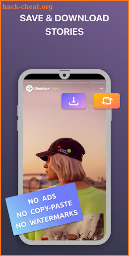 Blindstory Saver for Instagram screenshot
