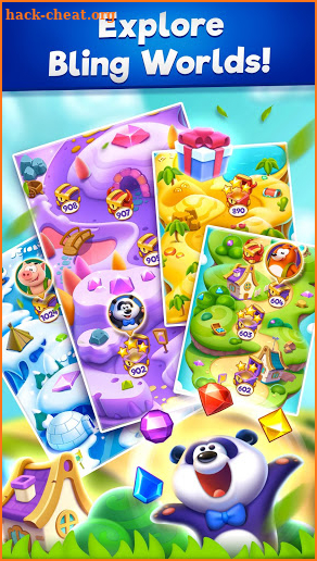 Bling Crush - Free Match 3 Puzzle Game screenshot