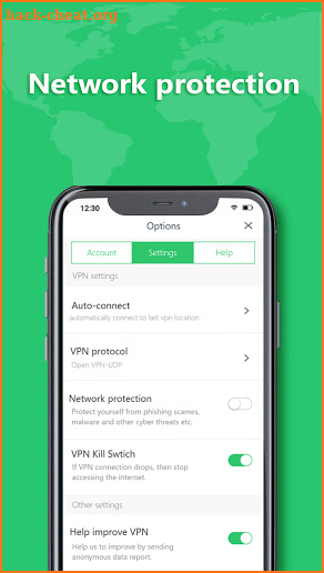 BLINK VPN – Military Grade Encryption screenshot