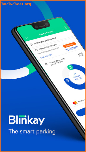 Blinkay - Smart Parking app screenshot