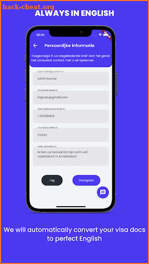 BlinkDoc:Cover Letter Maker screenshot