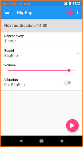 Blip Blip (hourly chime) screenshot