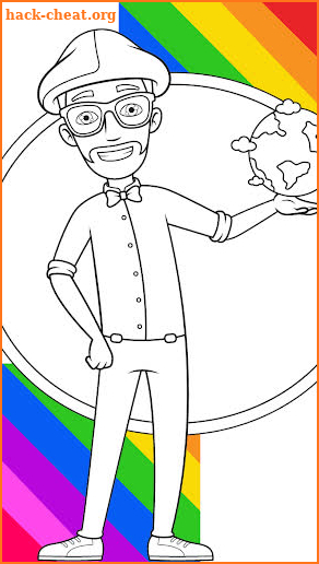 Blippi Coloring Book screenshot