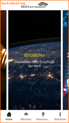 Blitzradar: Blitzortung - Gewitter Radar screenshot