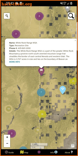 BLM Public Lands Map and Guide USA screenshot