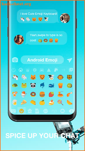 Blob emoji for Android 7 - Emoji Keyboard Plugin screenshot