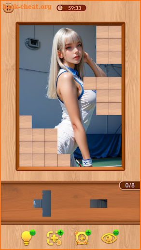 Block Jigsaw Girl-Puzzle Game screenshot