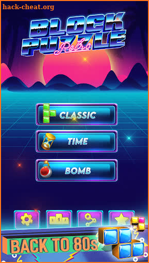 Block puzzle game: Jewel blast retro screenshot