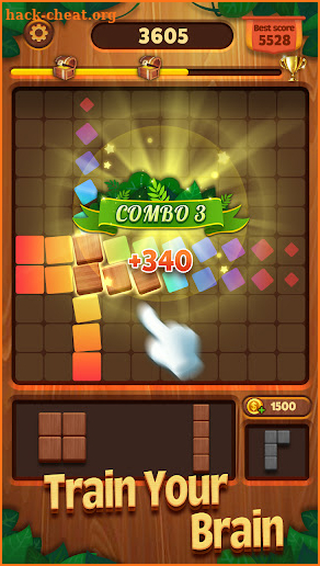 block puzzle - wood cube game screenshot