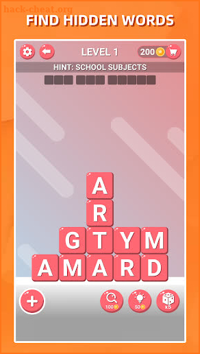 Block Words Search - Classic Puzzle Game screenshot