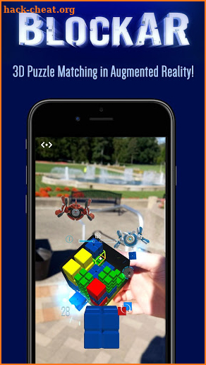 BlockAR for Merge Cube screenshot