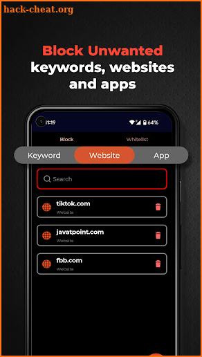 BlockerX Lite: No distractions screenshot