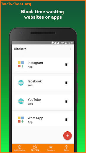 BlockerX - Porn Blocker Android / Adult Blocker screenshot