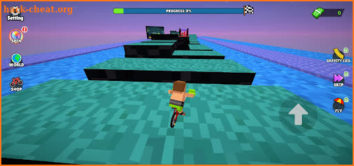 Blocky Bike Master screenshot