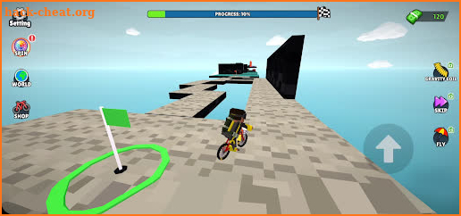 Blocky Bike Master screenshot