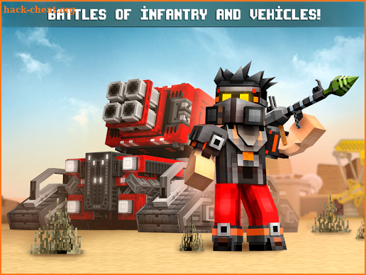 Blocky Cars - Online Shooting Game screenshot