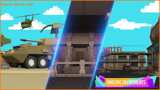 Blocky City Street Fighting Wrestling screenshot