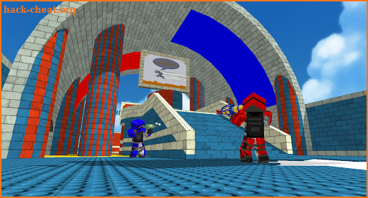 Blocky Gun Paintball screenshot