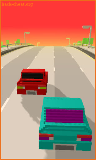 Blocky Highway Racer screenshot