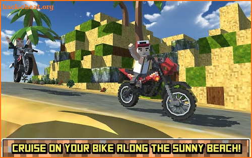 Blocky Moto Bike SIM: Summer Breeze screenshot