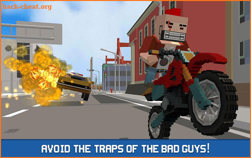 Blocky Police Driver: Criminal Transport screenshot