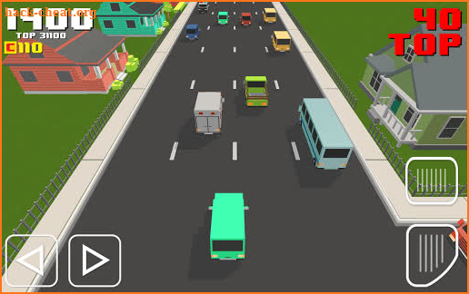 Blocky Road Racer screenshot