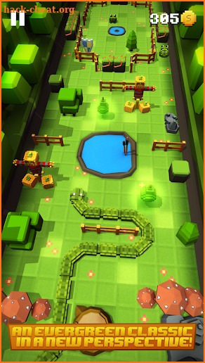 Blocky Snakes - Classic Snake Runner screenshot