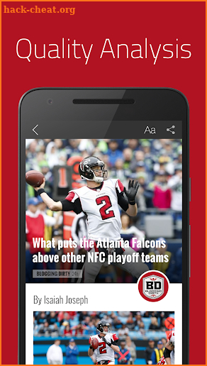 Blogging Dirty: Falcons News screenshot