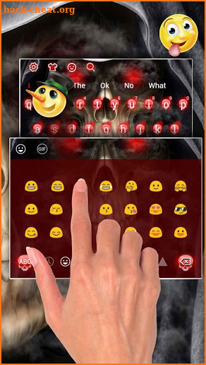 Blood Cool Keyboard screenshot