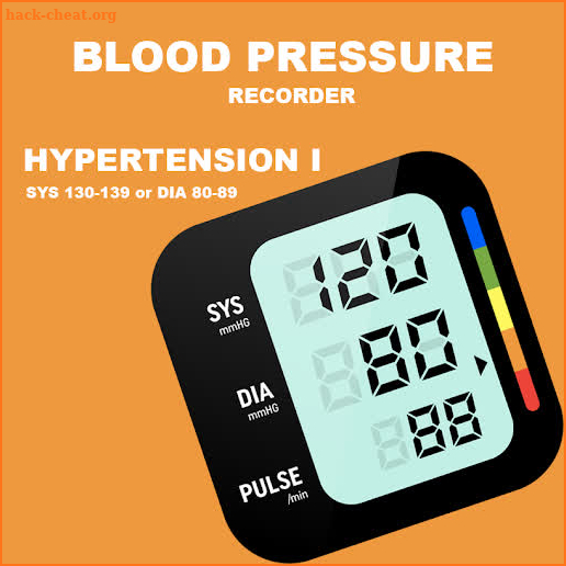 Blood Pressure App screenshot