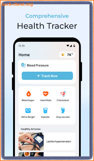 Blood Pressure - Blood Sugar screenshot