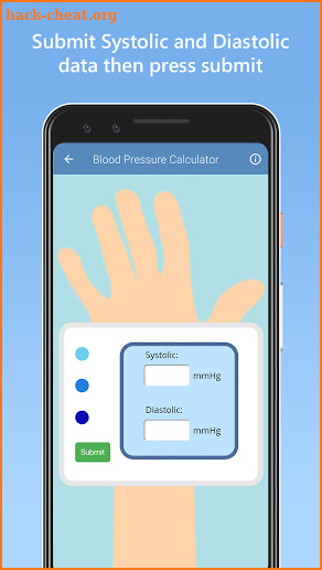 Blood Pressure Calculation screenshot