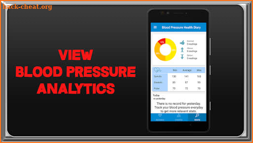 Blood Pressure Check Diary : BP Tracker : BP Info screenshot